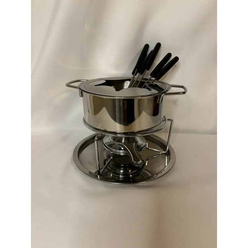 Fondue Pot with 6 forks, new - Picture 9 of 9